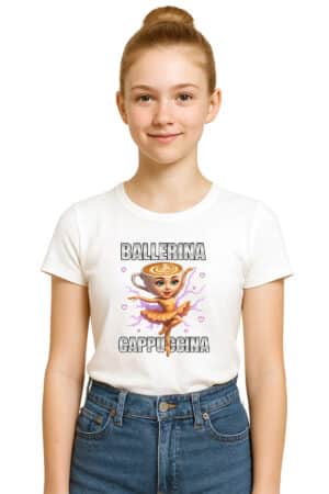 T-Shirt Ballerina Cappuccina