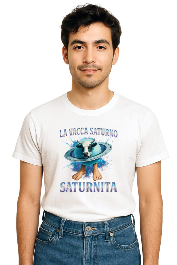 T-Shirt Mucca Saturno Saturnita